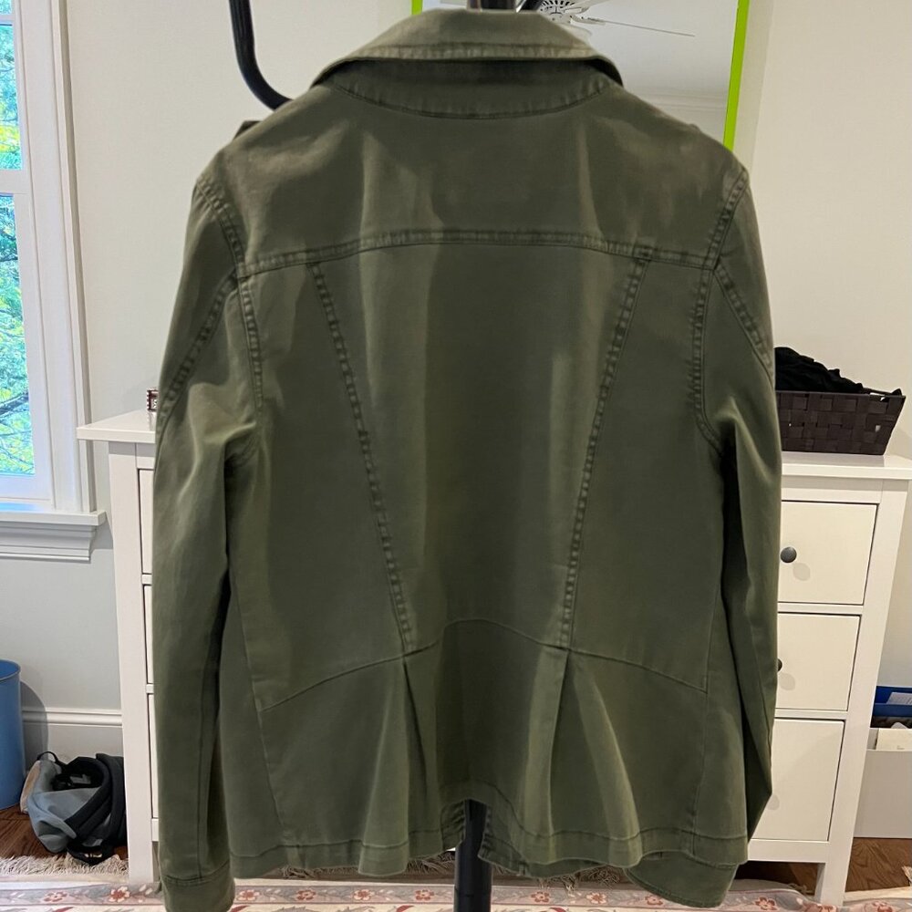 SANCTUARY Khaki Army Jacket Size Large - Picture 2 of 3